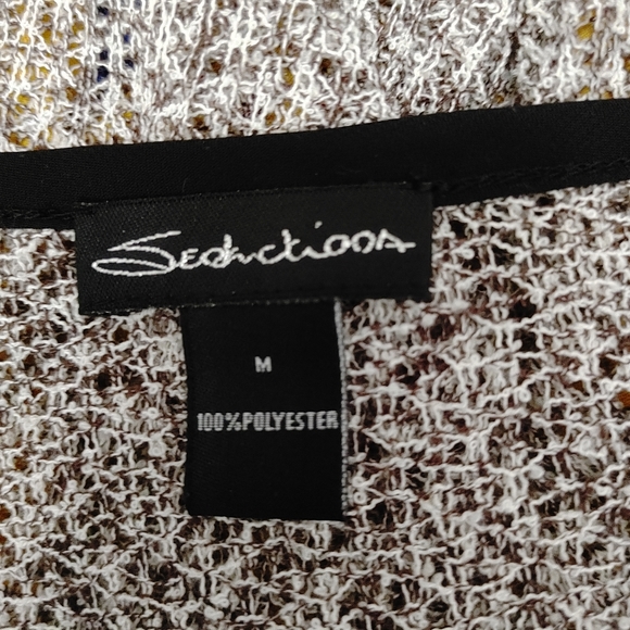 Seduction Sweater Asymmetrical Hem Size M - Picture 4 of 8